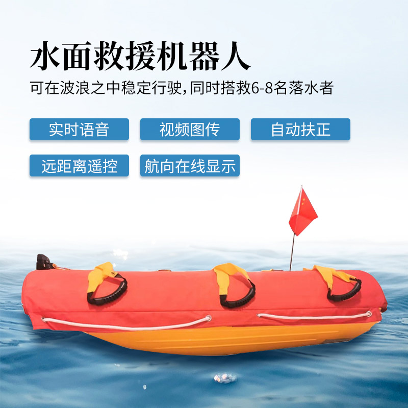 海上遙控智能飛艇｜水域救援必備硬核裝備